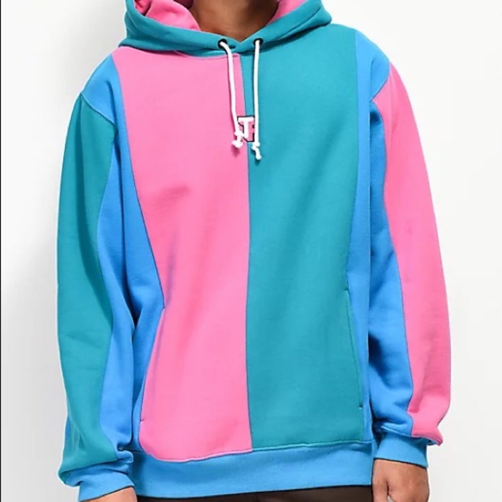 Teddy Fresh Colorblock Hoodie (Small)